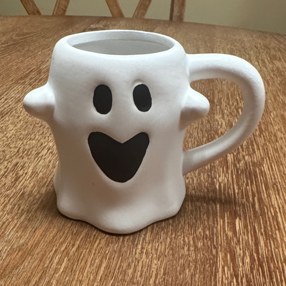 Ghost 👻 - White Ceramic Mug
